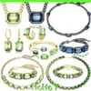 Наборы Millenia, высокое качество, новинка 2024 года, женский комплект ювелирных изделий, ожерелье, серьги, браслет, кольцо, высокое качество, подвеска с кристаллами, подарок на вечеринку