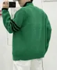 Männer Pullover Strickjacke Casual Mann Kleidung Mantel Zipper Jacke Zip-up Kein Hoodie Koreanische Mode Vintage Stil