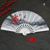 Decorative Figurines Plastic Fan Party Dance Hand Folding Chinese Vintage Style Art Craft Gift Home Decoration Ornaments