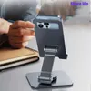 Tablet PC står 360 Rotation Justerbar vikning av aluminiumlegering Metall Stand Bracket Multifunktionell antislip Portable Desk Phone Holder YQ240125