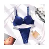 Bras Sets Designer Womens Bra Sets Y Sile Cotton New Fashion Summer Rhinestone Shoder Strap Vest And Shorts Panties Twinset Lingerie Otbw4