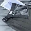 Projektantka Krótka spódnica z wysokim talią liter stretch