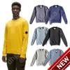 24SS 1: 1 CP huva tröja utomhus sweatshirt Sports blixtlås Cardigan Nylon Waterproof Coat Functional Wind Men's Clothing Ins New Glasses Hoodie Hipglxw CP Comapny