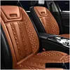 Car Seat Covers Ers 12V Heated Cushion Winter Warm Heater Er Warmer Heating Pads Accessories Drop Delivery Automobiles Motorcycles Int Otixs