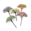 Faux Floral Greenery 6PCs Künstliche Blumen Gefälschte Pflanzen Gras Für Home Room Decor Hochzeit Dekoration DIY Girlande Scrapbooking Handwerk Zubehör YQ240125