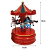 Christmas Music Box Musical Revolving Figurine Gift for Girl Woman Mom Kids 240118