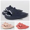 Shark slides Slipper sandaal heren dames Tie Dye blauwe waas regenboog mode buiten Nieuwigheid Slipper Beach Indoor Hotel sp sneakers maat 36-45