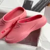 Designer de luxo triângulo em relevo borracha mulheres lazer chinelo moda top qualidade mule sliders senhora sandália slide 2024 novo ao ar livre verão praia sandale sapato casual