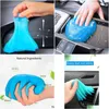Computer Cleaners Super Car Cleaning Pad Glue Powder Magic Cleaner Dust Gel Home Keyboard Clean Tool Clean7097080 Drop Delivery Comput Otera
