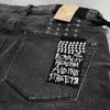 Merk Herenjeans Ksubi Paars Rise Elastisch Herenkleding Strak Mager Designer Mode Paarse Jeans Motorfiets Denim Nachtrijden Klassieke Jeans Ksubi Jeans 7037