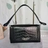 Viviane Westwood Bag Argpit Syste Phound Plect Bag с крокодилом модный простые маленькие квадратные сумки. Дизайн ниша по кроссу для женщин 240123 240511