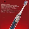 Tandenborstel Een 1 gemarmerde elektrische tandenborstel voor volwassenen kan de opzetborstel vervangen IPX7 waterdicht (zonder batterijen)