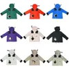 Дизайнерская детская детская техническая куртка, весенне-осенняя футболка Windrunner, модная спортивная ветровка с капюшоном, повседневная детская куртка на молнии на открытом воздухе 819