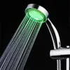 Głowice prysznicowe w łazience 7 Kolory prysznicowe głowica pod prysznicem Woda Woda Świecz Kolorowa Zmiana LED Prysznica Lekko