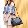 2019 New Leather Handbags 패션 대비 대비 대비 컬러 첫 레이어 암소 마더 가방 큰 가방 어깨 핸드백 가방 여성 242c