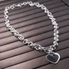 Fashion Heart Shape Pendant Necklace Bracelet Earrings Jewelry with Package Box Gift