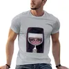 Polo da uomo Nun T-shirt con sfondo trasparente T-shirt da uomo con stampa di animali divertenti con grafica sudata