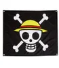 Custom One Piece Straw Hat Pirate Flags Banners 3x5ft 100D Polyester High Quality With Brass Grommets5207515