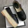 2024 Designer Womens Wedge Platform Sandals Espadrille Shoes Real Leather Ankle Lace-up Matelasse Espadrille Ladies High Heel With Box NO037