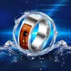 Band Rings 2021 Ladies Men SMART Black Waterproof Digital Fashion Accessories Control Smart Finger NFC Smart Ring Party Present COUPLES 240125