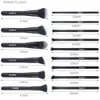 Makeup Brushes Kaizm Makeup Brushes Set 15Pcs Professional Foundation Eye Shadow Powder Concealer Sculpting Beauty Brushes Tools Kit With Bags Q240126