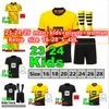 23 24 REUS REYNA SANCHO Camisas de futebol HALLER 2023 Copa versão DORTMUND KAMARA HUMMELS ADEYEMI BRANDT camisa HAZARD RYERSON BYNOE-GITTENS KIDS KIT uniformes de futebol