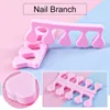 2050pcsPack Nail Art Toe Separador Foots Esponja Dedos Separadores Soft Gel Polonês Nail Salon Suprimentos Pedicure Manicure Ferramentas 240119