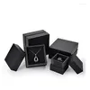 Jewelry Pouches Custom Logo Packaging Earring Necklace Bracelet Luxury Cardboard Magnetic Box With Velvet Insert