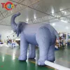 vendita all'ingrosso attività all'aperto Personalizzato 4m 13ft Giant Park Show Elefante 3m / 4m Altezza Parata Elefante gonfiabile con ventilatore per evento / strada