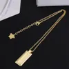 Pendant Necklaces designer Designer Necklace Gold Womens Chain Luxury Jewerlry Golden Chains Fashion Mens Love Collier Collar Capsboys 6V8I