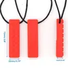 30pcs FDA Food Grade Silicone Processivities Sensory Chew Necklace Chewelery Bearth Self Cothing Prick for Kids zz