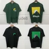 Rhude T-shirts Mężczyźni Kobiety Japonia Rh Fryzura drukowana koszulka letnia