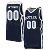 Butler Basketball College 11 Jahmyl Telfort Jerseys Université 5 Posh 4 DJ Davis 23 Andre Screen 22 Connor Turnbull Pierre Brooks Nom personnalisé Numéro Mans Jeune femme