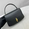 Torebki z łydki torebki górnej torby rączki moda luksusowy projektant sofia czarny brązowa 10 torebka francuska mniejszość