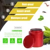 Storage Bottles Tea Household Canisters For Leaf Tinplate Jars Container Small Kitchen With Airtight Lids