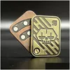 Decompression Toy Poker Fidget Slider Magnetic Stainless Steel Anti Metal Edc Hand For Autism Adhd Juguetes Antiestrs Ansiedad Drop Othsl