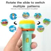 Flashlight Projector Torch Lamp Toy Cute Cartoon Creativity Toy Torch Lamp Projector Toy Baby Sleeping Story Book