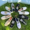 Designer Espadrilles Flats For Doman Stunks Buty płócienne skórzane mokasyny espadrille damskie niska platforma pięta espadrilles Oxford Driving Moccasins Buty