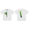 320 320 Camisa T-shirt Mulheres Vlones Designer Tee Camiseta Mens Impressões Grande V Hip Hop Moda Manga Curta Top Esportes Férias Diárias Outfit Verão T Sh Acation