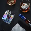 Transparent Glass Cup Whisky Cocktail Vodka Wine Beer Creative Espresso Coffee Mug Milk Tea 240127