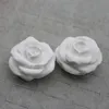 Formy do pieczenia dwa otwory kwiat róża silikonowa forma kremowa cukier rzemiosło babeczka galaretka cukierka ciasto czekoladowe narzędzia do dekoracji
