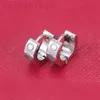 Chunky designer jewelry earrings for woman stud luxury orecchini buckle small plated gold silver casual official love couple moissanite designer earring zb015