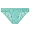 Onderbroeken "Mens pure slips sexy sissy panties ondergoed erotische driehoek broek T terug Gay slips lingerie Cueca Calzoncillos"