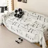 Stuhlhussen Luxus Sofa Matte Handtuch mit Quaste für Wohnzimmer L-Form Chaise Lounge Couch Schonbezüge Haustiere Kinder Abdeckung