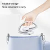 Fans Xiaomi Portable Hanging Neck Fan Foldable Summer Air Cooling 5000mah Usb Rechargeable Bladeless Mute Neckband Fans for Sport