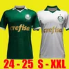 24 25 Palmeiras DUDU Soccer Jerseys 2024 2025 Home green BRENO LOPES RONY G.GOMEZ Shirt Away D.Barbosa LUCAS LIMA G.MENINO MINA G.VERON kids kit football uniforms