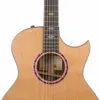 Guitare Custom Shop Grand Auditorium Florentine Western Red Cedar et Laurelwood