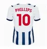 23 24 West Bromwich Soccer Jerseys Molumby Yokuslu Dike Brunt Asante Albion 2023 2024 Home Away Grant Wallace Swift Phillips Diangana Chemise de football Hommes Kit Enfants