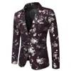 Spring And Autumn New Korean Version Slim Fit Hot Stamped Suit Nightclub Bar Performance Host Wedding Small Suit Coat