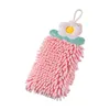 Towel Hand Towels With Hanging Loops Kitchen Washcloths Decorative